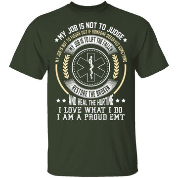 I am a Proud EMT T-Shirt CustomCat
