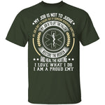 I am a Proud EMT T-Shirt CustomCat