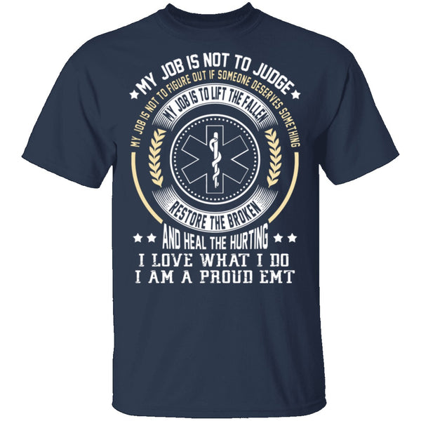 I am a Proud EMT T-Shirt CustomCat