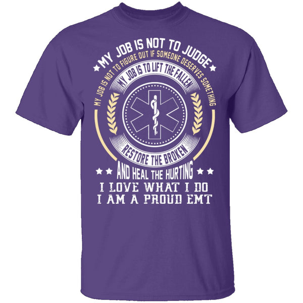 I am a Proud EMT T-Shirt CustomCat