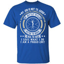 I am a Proud EMT T-Shirt CustomCat