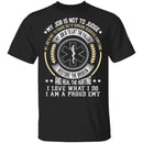 I am a Proud EMT T-Shirt CustomCat