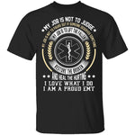 I am a Proud EMT T-Shirt CustomCat
