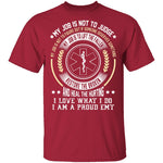 I am a Proud EMT T-Shirt CustomCat