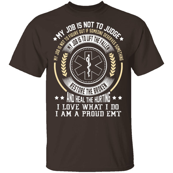 I am a Proud EMT T-Shirt CustomCat