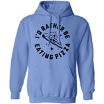 I'd Rather Be Eating Pizza T-Shirt CustomCat