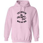 I'd Rather Be Hanging Out With My Dog T-Shirt CustomCat