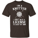 I'm A Knitter T-Shirt CustomCat