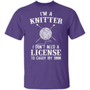 I'm A Knitter T-Shirt CustomCat