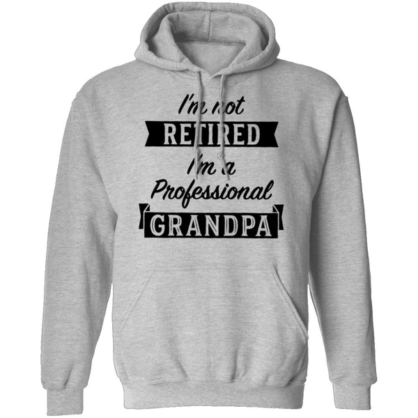 I'm Not Retired I'm A Professional Grandpa T-Shirt CustomCat