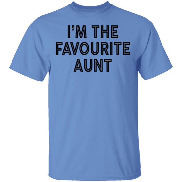 I'm The Favourite Aunt T-Shirt CustomCat