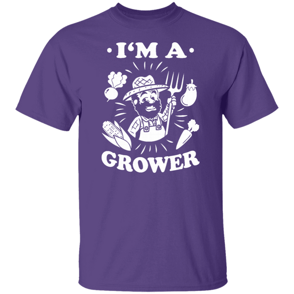 I'm A Grower T-Shirt CustomCat