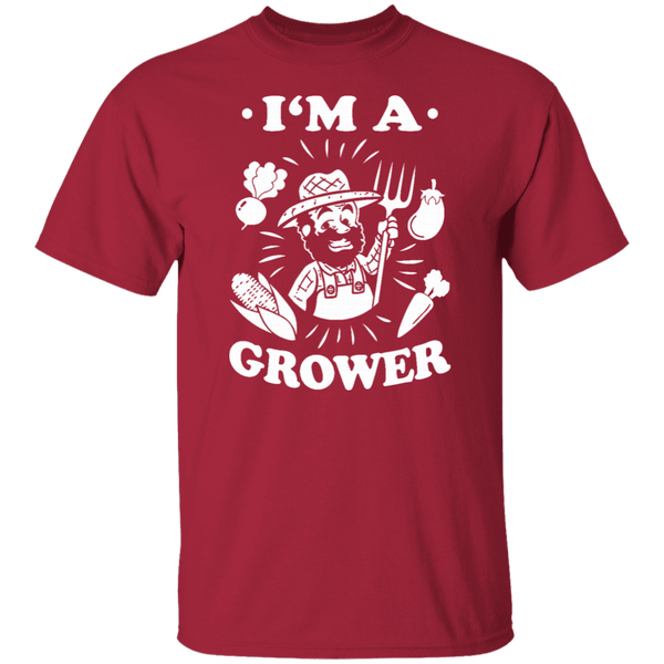 I'm A Grower T-Shirt CustomCat