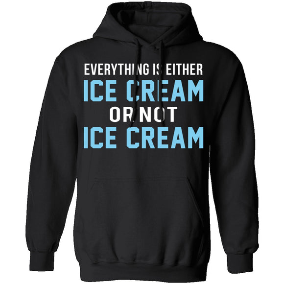 Ice Cream Or Not Ice Cream T-Shirt CustomCat