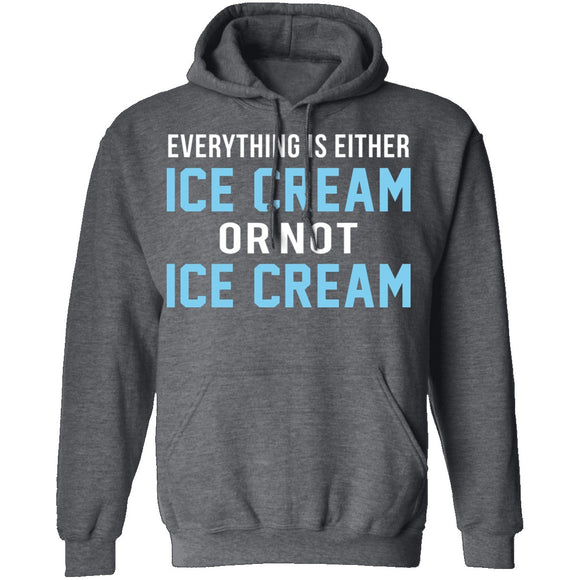 Ice Cream Or Not Ice Cream T-Shirt CustomCat