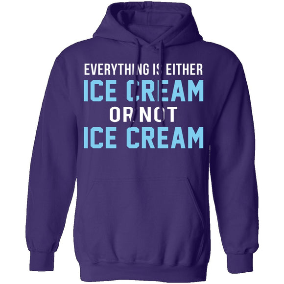 Ice Cream Or Not Ice Cream T-Shirt CustomCat