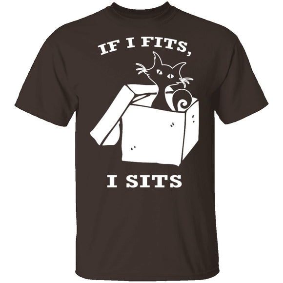 If I Fits I Sits T-Shirt CustomCat