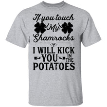 If You Touch My Shamrocks I Will Kick You In The Potatoes T-Shirt