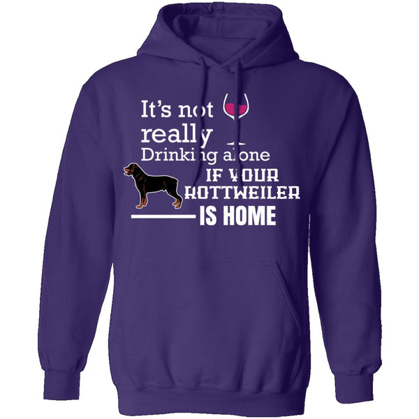 If Your Rottweiler is Home T-Shirt CustomCat