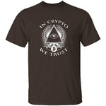 In Crypto We Trust T-Shirt CustomCat