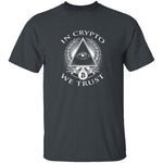 In Crypto We Trust T-Shirt CustomCat