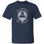 In Crypto We Trust T-Shirt CustomCat