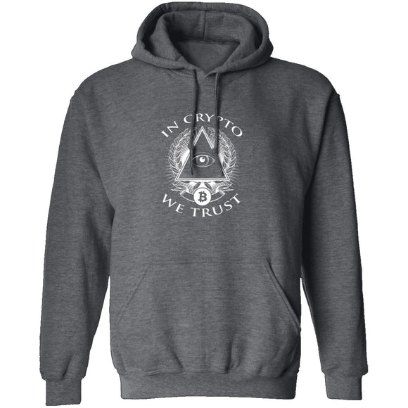 In Crypto We Trust T-Shirt CustomCat