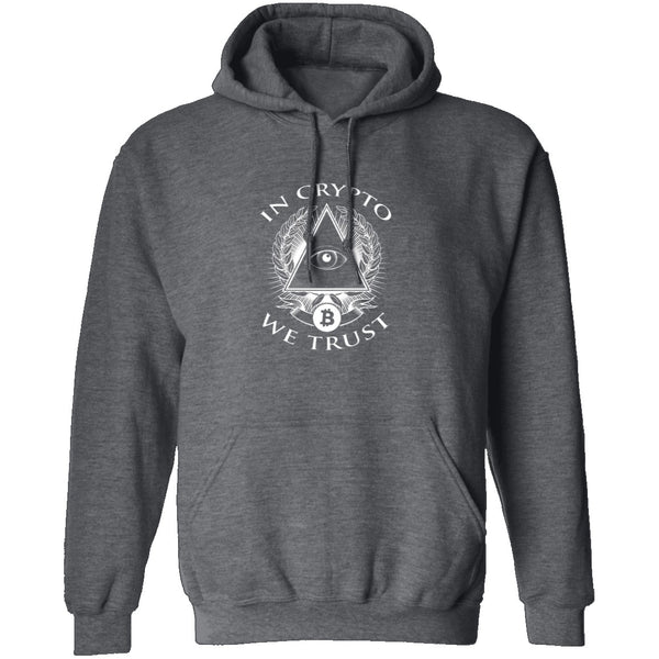 In Crypto We Trust T-Shirt CustomCat