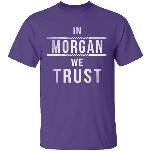 In Morgan We Trust Walking Dead T-Shirt CustomCat