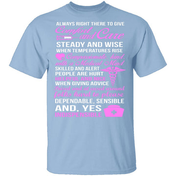 Indispensable Nurse T-Shirt CustomCat