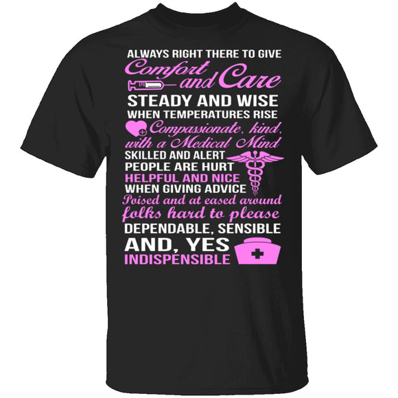 Indispensable Nurse T-Shirt CustomCat
