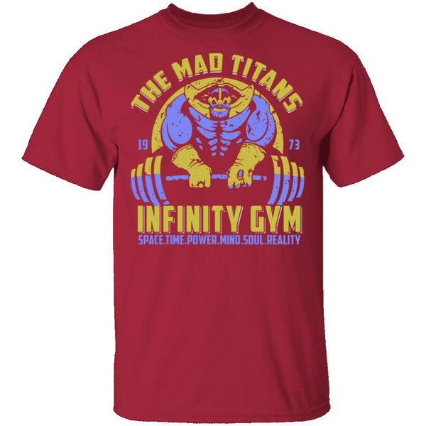 Infinity Gym T-Shirt CustomCat