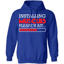 Installing Muscles T-Shirt CustomCat