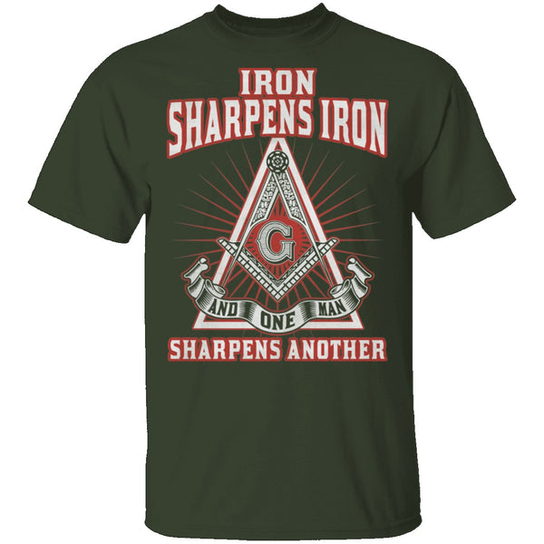 Iron Sharpens Iron T-Shirt CustomCat