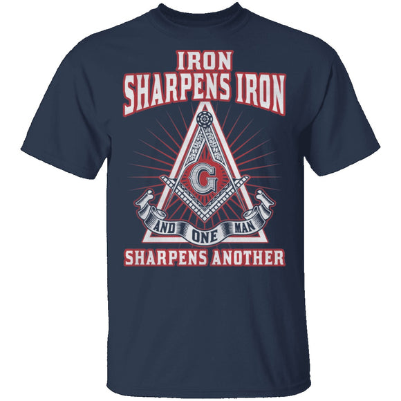 Iron Sharpens Iron T-Shirt CustomCat