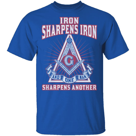 Iron Sharpens Iron T-Shirt CustomCat