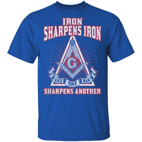 Iron Sharpens Iron T-Shirt CustomCat
