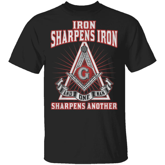 Iron Sharpens Iron T-Shirt CustomCat
