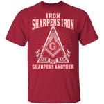 Iron Sharpens Iron T-Shirt CustomCat