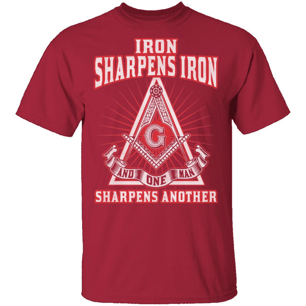 Iron Sharpens Iron T-Shirt CustomCat