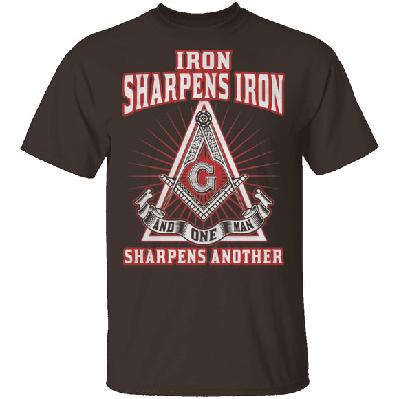Iron Sharpens Iron T-Shirt CustomCat