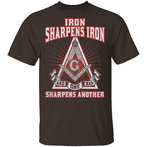 Iron Sharpens Iron T-Shirt CustomCat