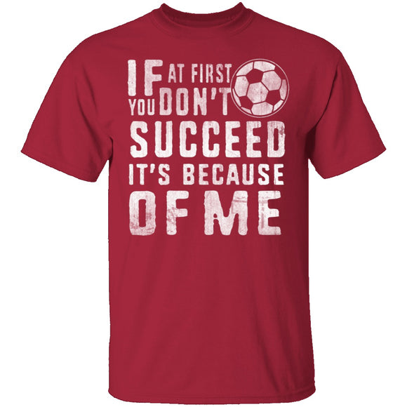 It's Because Of Me T-Shirt CustomCat