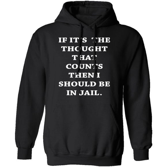 Jail For My Thoughts T-Shirt CustomCat