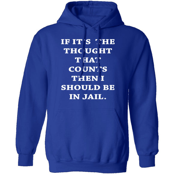 Jail For My Thoughts T-Shirt CustomCat