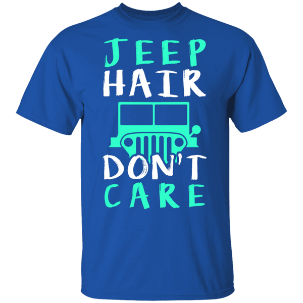 Jeep Hair Don't Care T-Shirt CustomCat