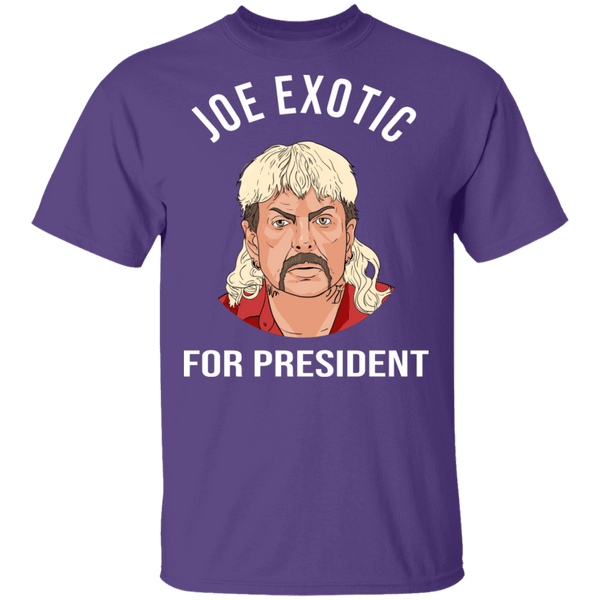 Joe Exotic for President Tiger King T-Shirt CustomCat
