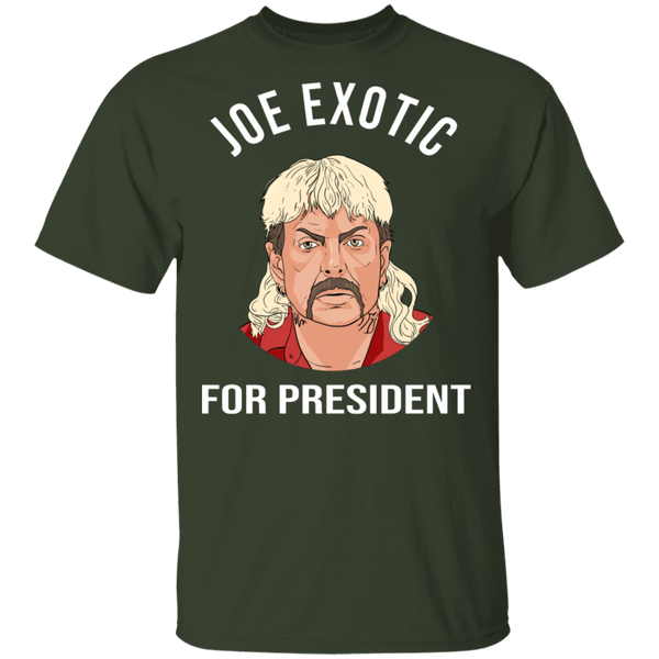 Joe Exotic for President Tiger King T-Shirt CustomCat