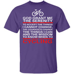 Just Go Cycling T-Shirt CustomCat