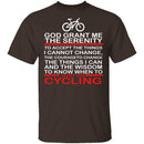 Just Go Cycling T-Shirt CustomCat